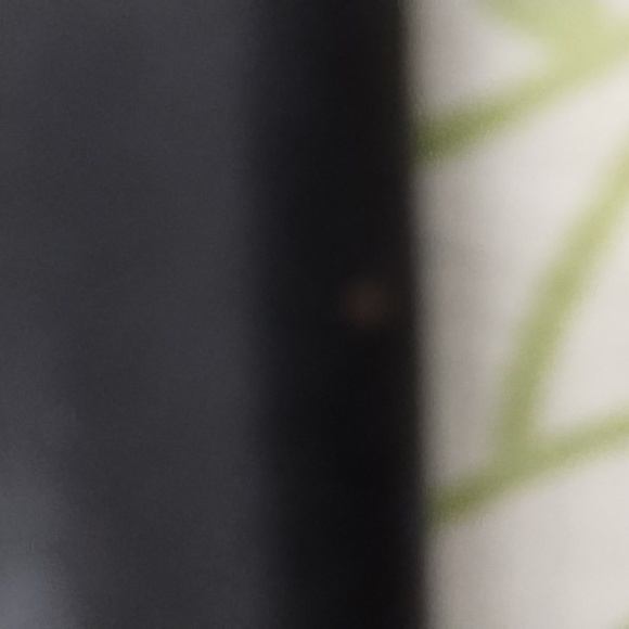 COACH Madison Pleated Wristlet Wallet Black Smooth Leather Patent Snake Trim - Picture 9 of 10